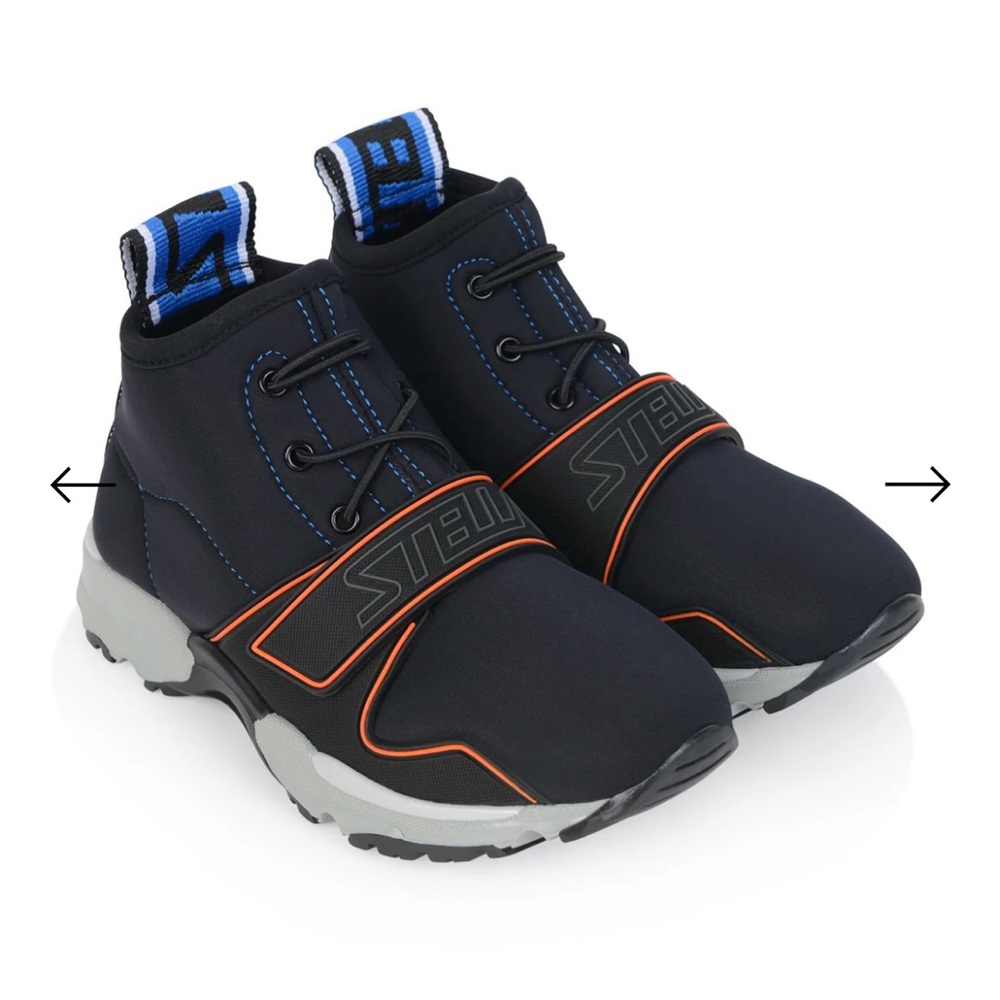 Stella McCartney Black Sport Shoes with Stella Logo